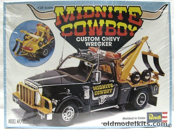Revell 1/25 Midnight Cowboy - Custom Chevy Wrecker - (Chevrolet Truck), H1383 plastic model kit